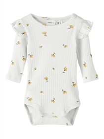 NAME IT Rib Body Fabina Bright White